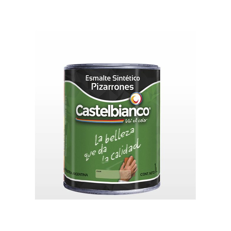 ESMALTE SINTETICO PIZARRON NEGRO 1LTS.