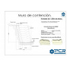 MURO BLOCK CONTENCION DE SUELO PCR
