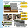 MURO BLOCK CONTENCION DE SUELO PCR