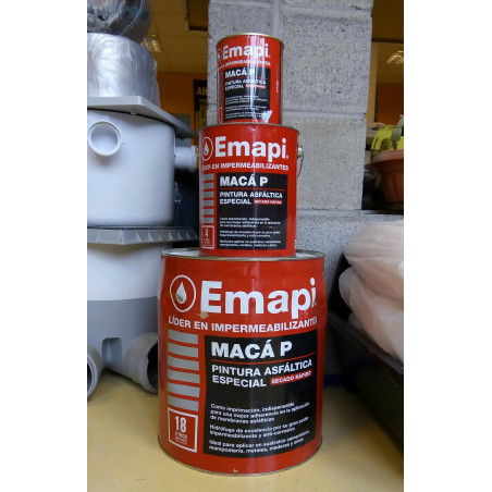PINTURA ASFALTICA x4 LTS. EMAPI