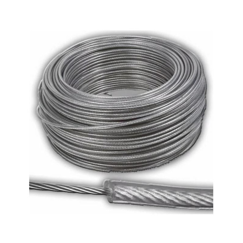 CABLE DE ACERO FORRADO xMTS