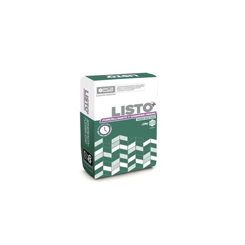 ADHESIVO LISTO PCR X 25KG PORCELLANATO