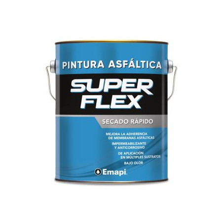 PINTURA ASFALTICA 18LTS SUPERFLEX