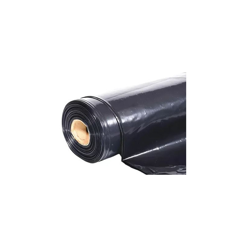FILM POLIETILENO NEGRO 200 MICRONES 2MTSx50MTS