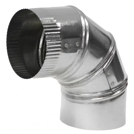 CODO ARTICULADO GALVANIZADO 5"