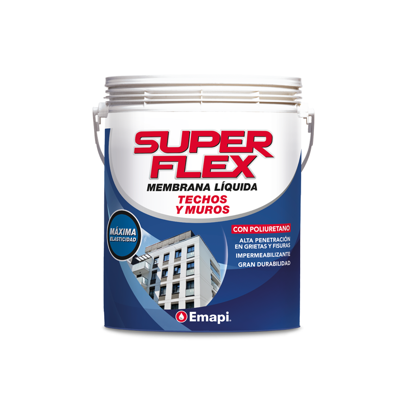 SUPERFLEX  TECHO Y MURO 20LT. BLANCO