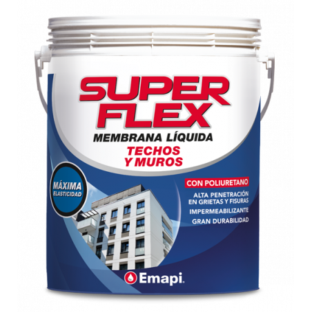 SUPERFLEX  TECHO Y MURO 20LT. BLANCO