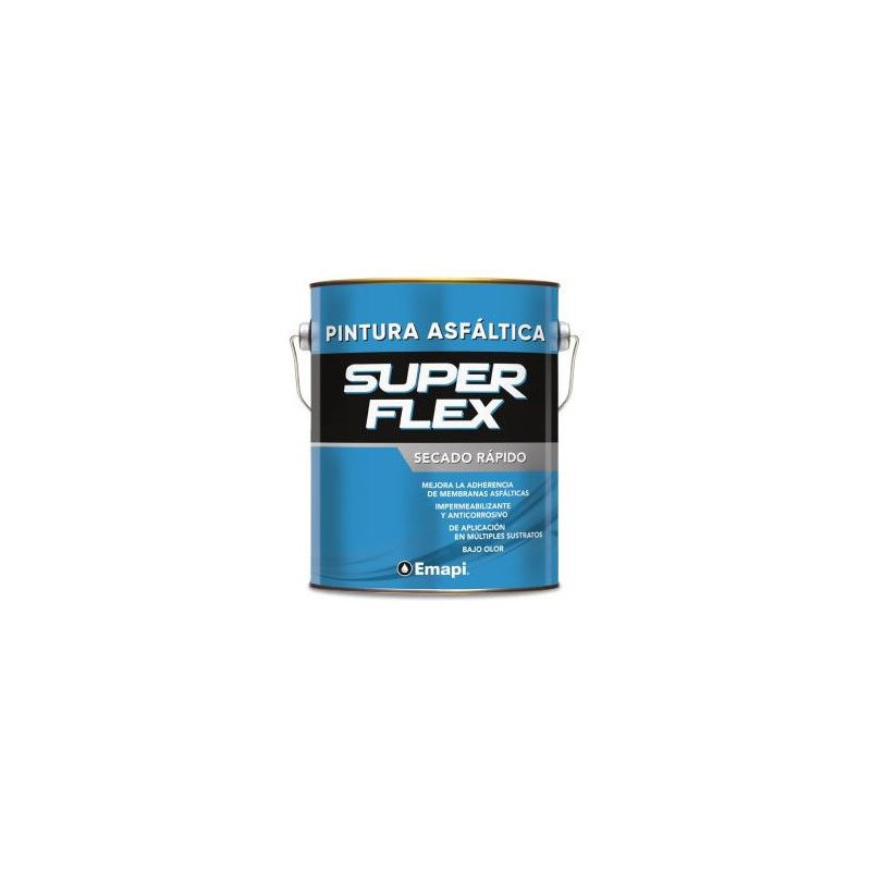 PINTURA ASFALTICA 4LTS SUPERFLEX