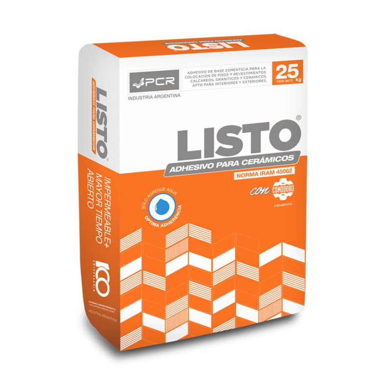 ADHESIVO LISTO PCR X 25KG CERAMICA