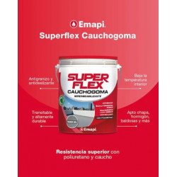 SUPERFLEX CAUCHOGOMA BLANCO...